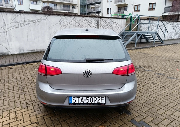 Volkswagen Golf cena 40900 przebieg: 165600, rok produkcji 2013 z Puck małe 154